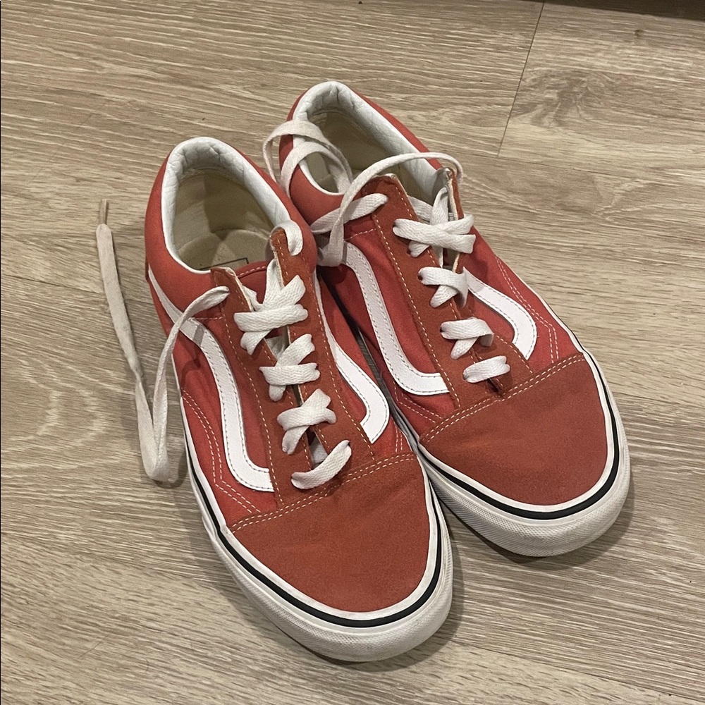 Vans Clay and White Women's Sneakers